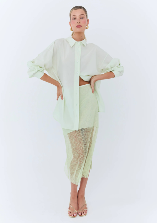 Eder - Dion Lace Skirt - Green
