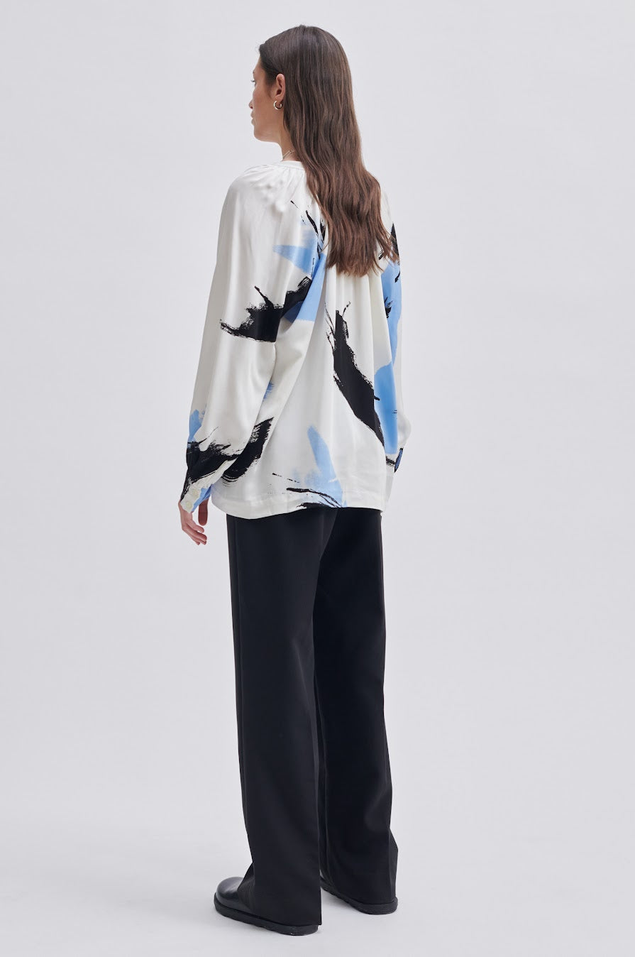 Second Female Josie Graphic Print Blouse - Open Air