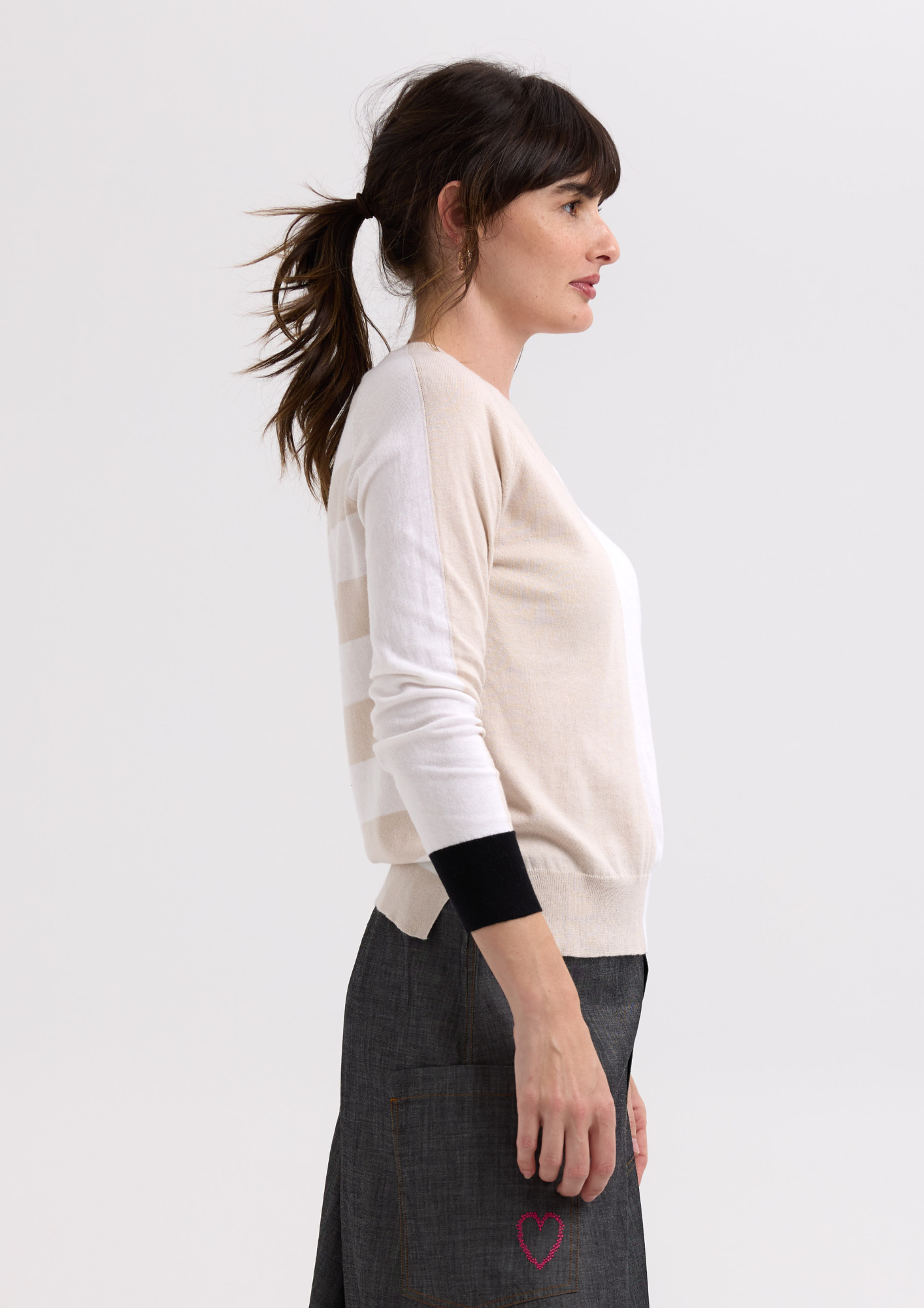 ZP7706 Split Jumper - Canvas