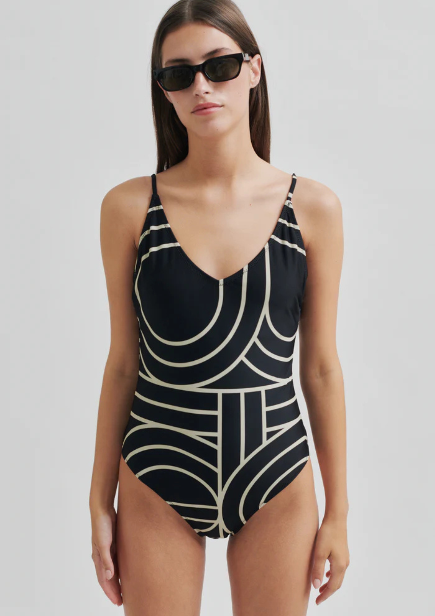 Second Female Signature Swimsuit - Black