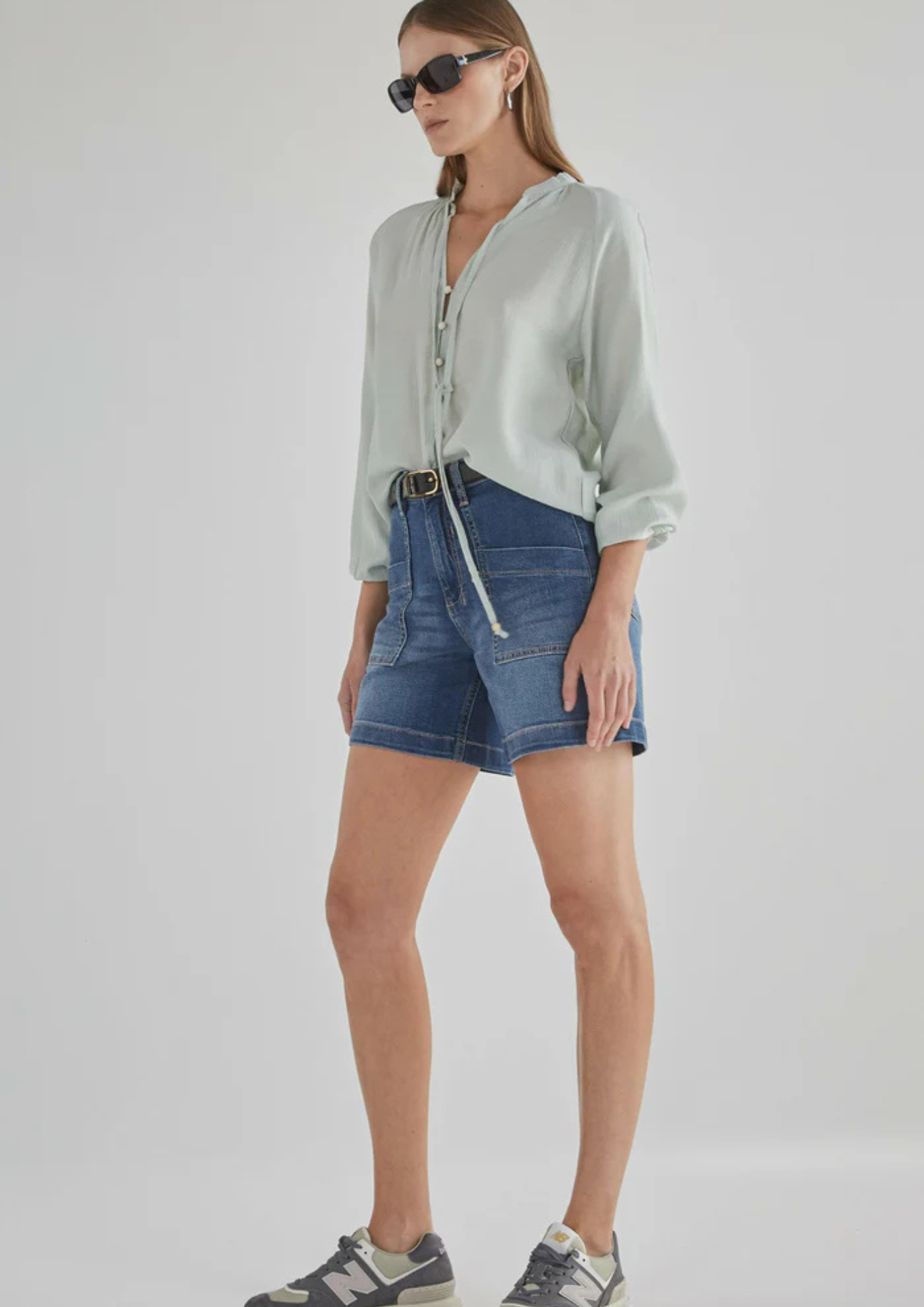 Dricoper - Zaplin Rodeo Blue Denim Shorts