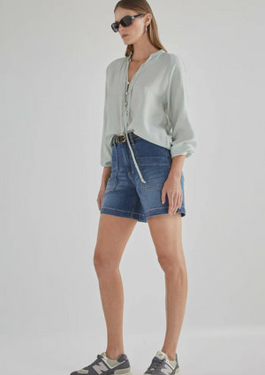 Dricoper - Zaplin Rodeo Blue Denim Shorts