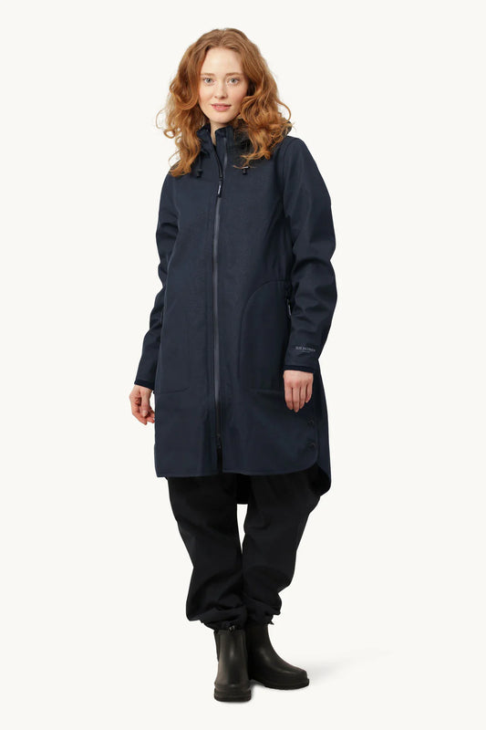 ILSE JACOBSEN - Softshell Rain Coat Aline - Dark Indigo