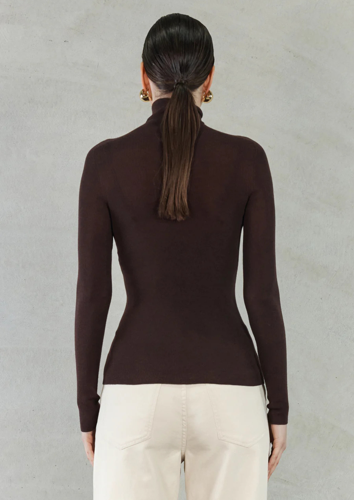 Sofia Irina - Isla Top - Chocolate Brown