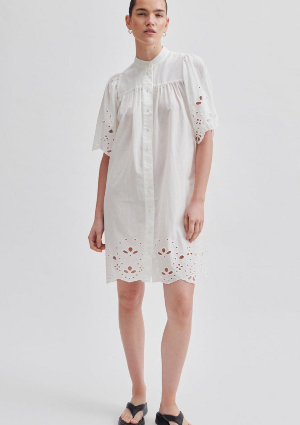 Second Female - Limonata Snow White Shirt Dress