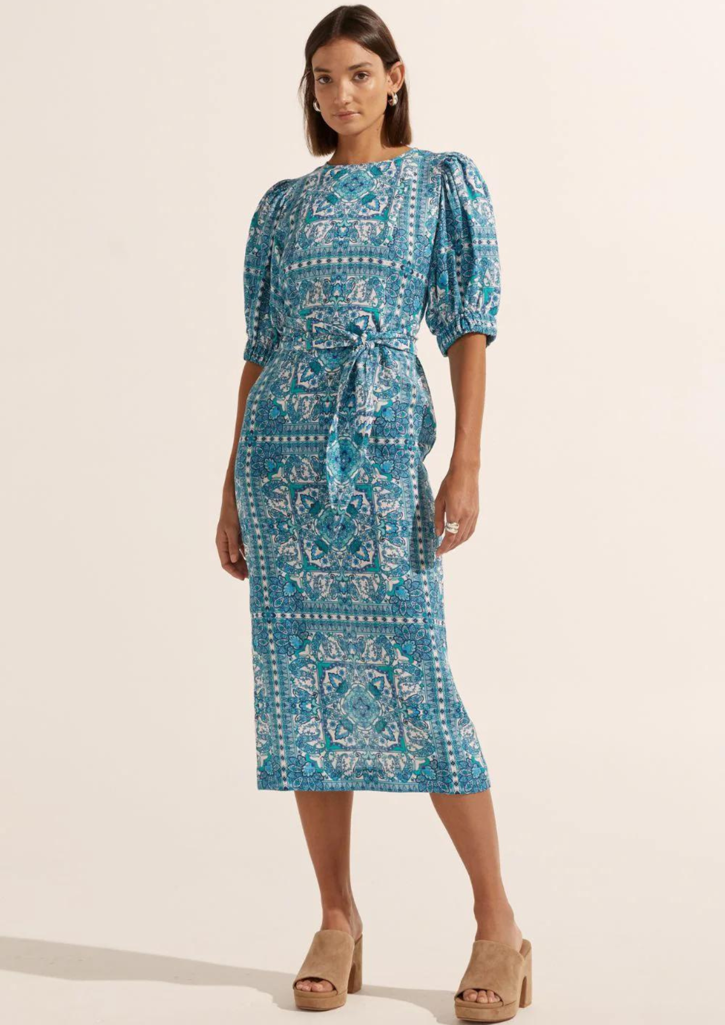 Zoe Kratzmann Venture Dress - Sapphire Tile