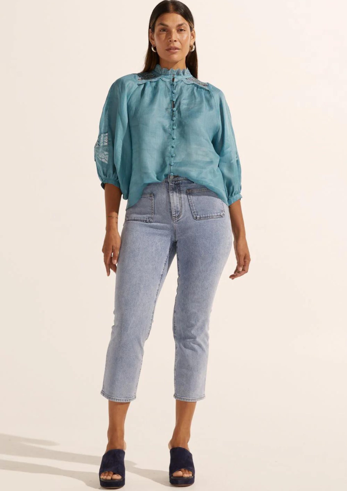 Zoe Kratzmann College Jean - Washed Denim