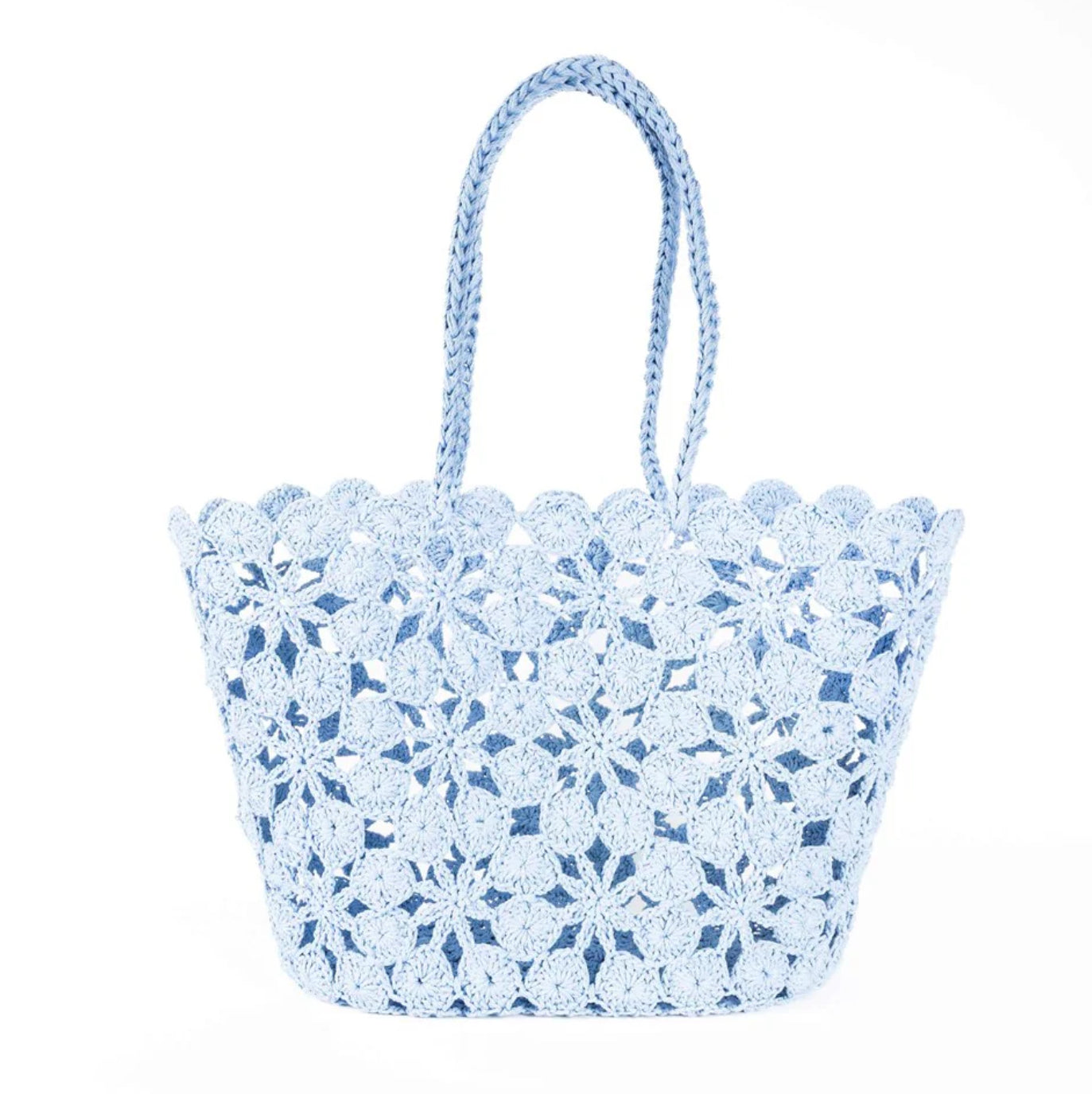 JANE Hydrangea - Crochet Basket