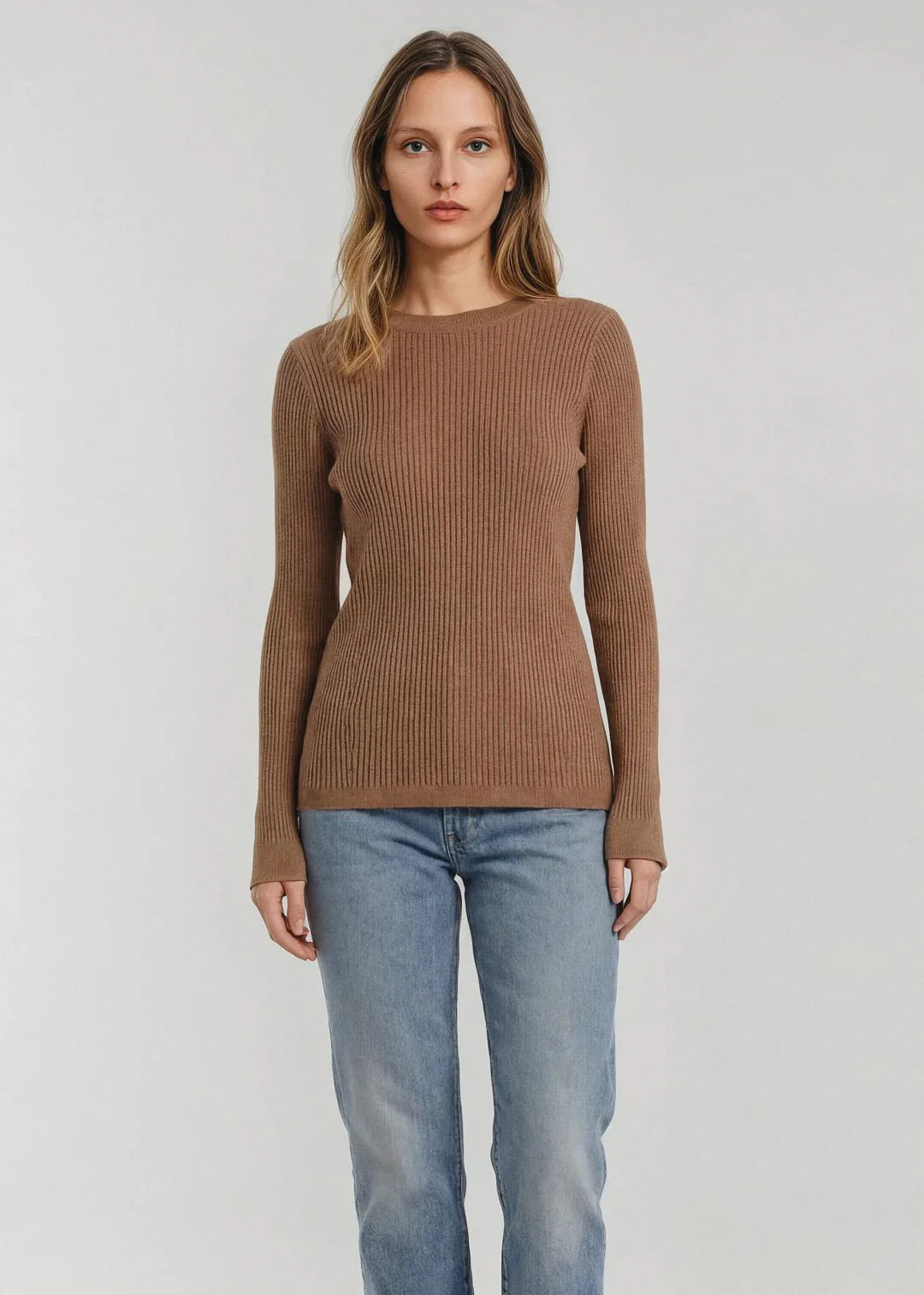 Alete Threads - Vamp Keyhole Crew - Nutmeg