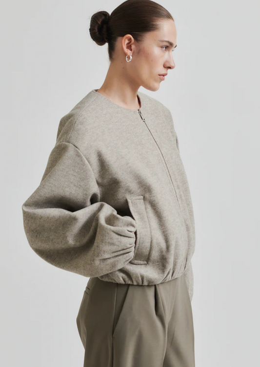Second Female Dex Jacket - Beige Melange