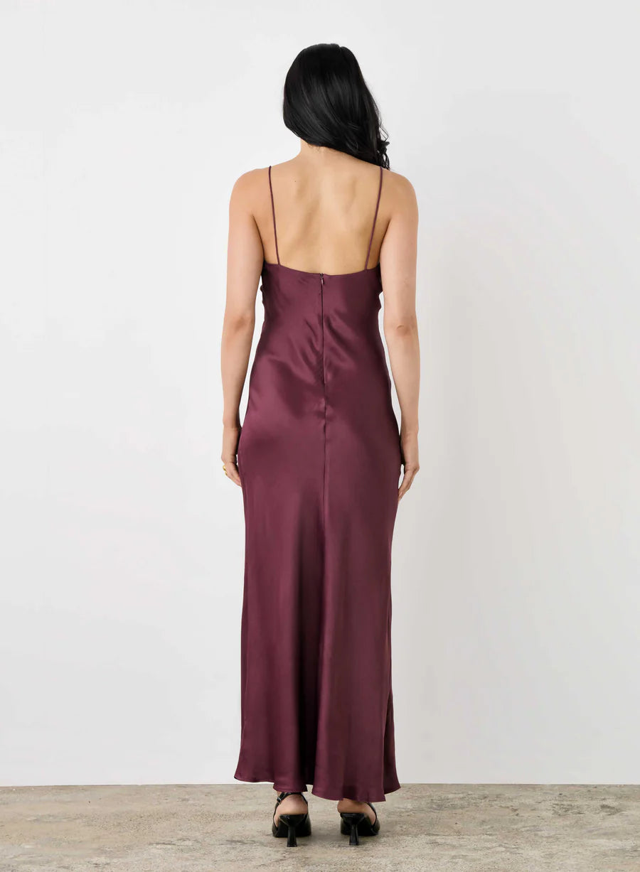 Esmaee - Twilight Dress - Merlot