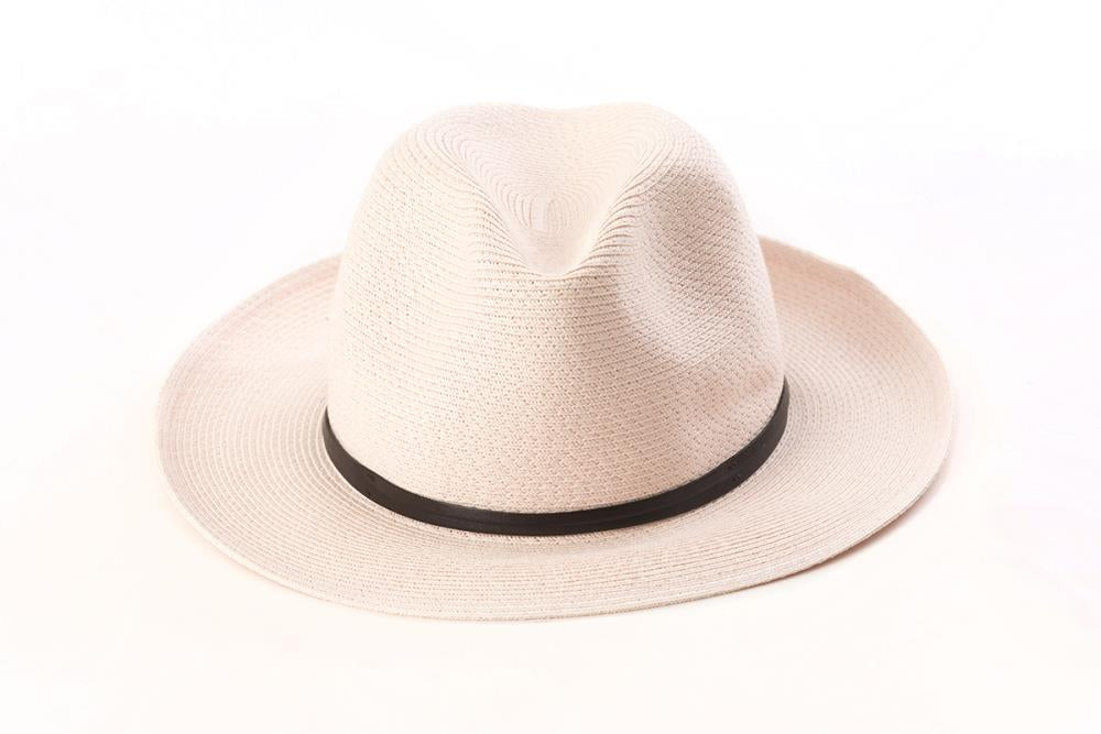 Travaux En Cours - Borsalino Hat Leather Strap Powder Pink