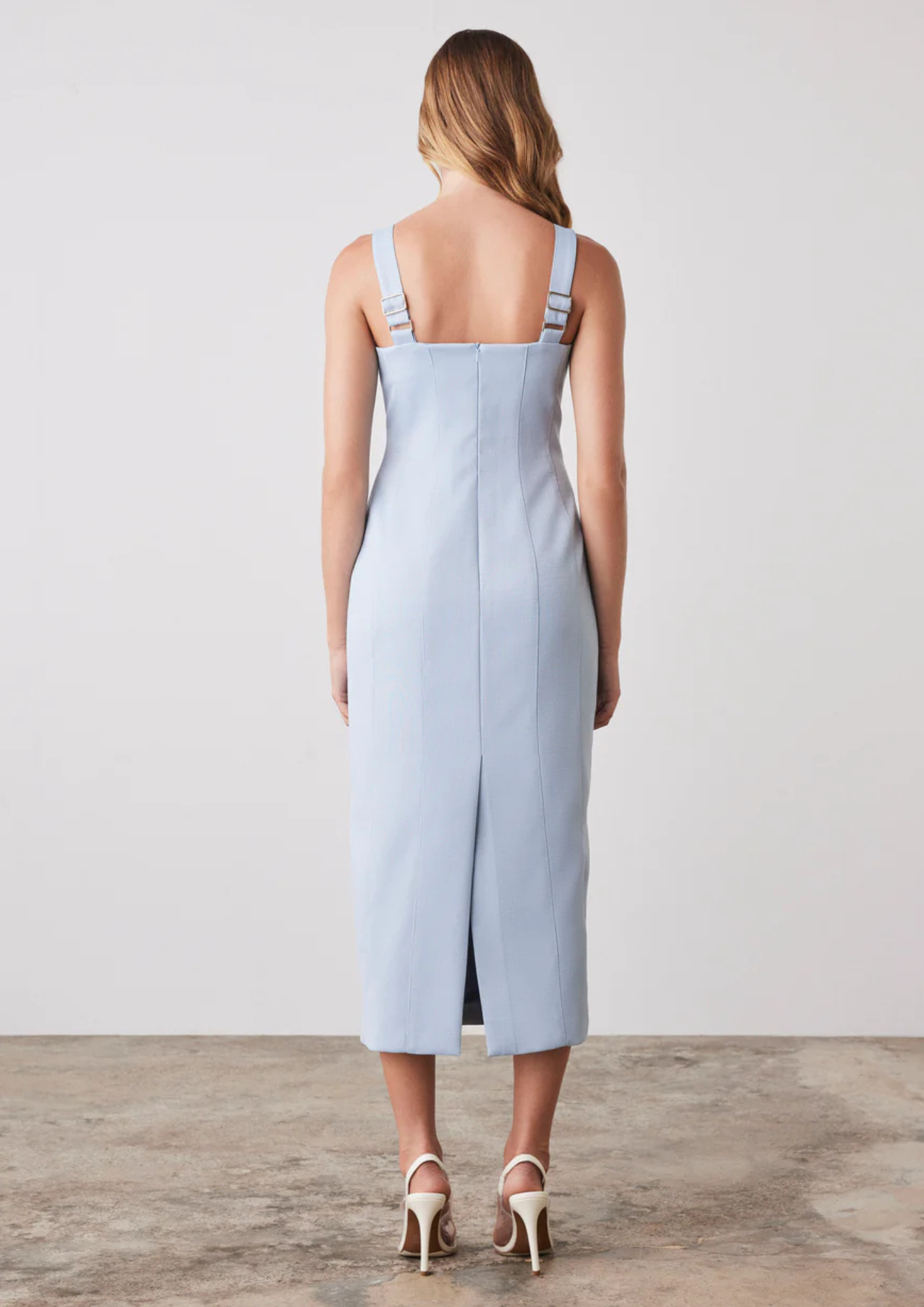Esmaee Pivot Dress - Sky