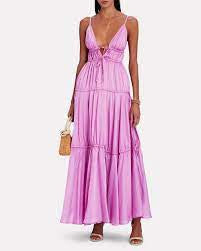 Sabina Musayev Primavera Maxi Dress - Pink