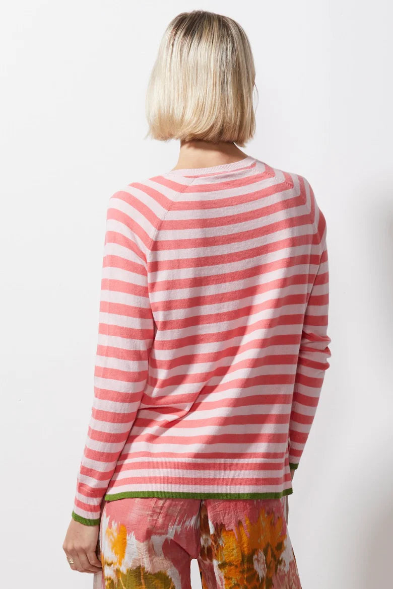 Zaket & Plover Essential Stripe V - Petal ZP6620