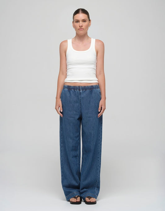 JACANDMOOKI - Roberta Pant - Mid Indigo