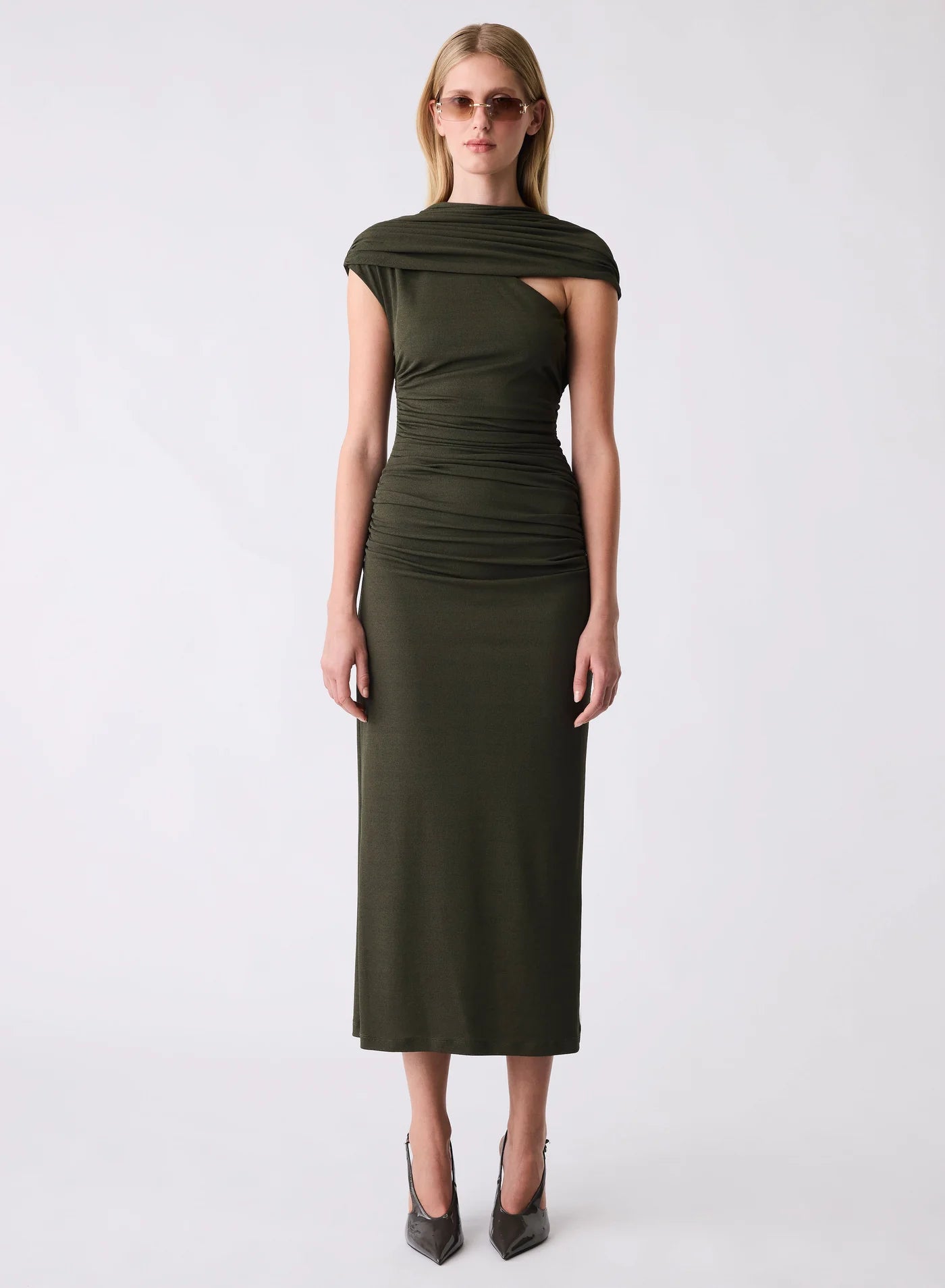 ESMAEE Pause Dress Khaki
