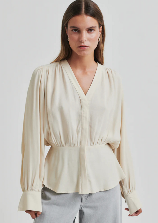 Second Female Elvas Waisted Shirt - Summer Sand
