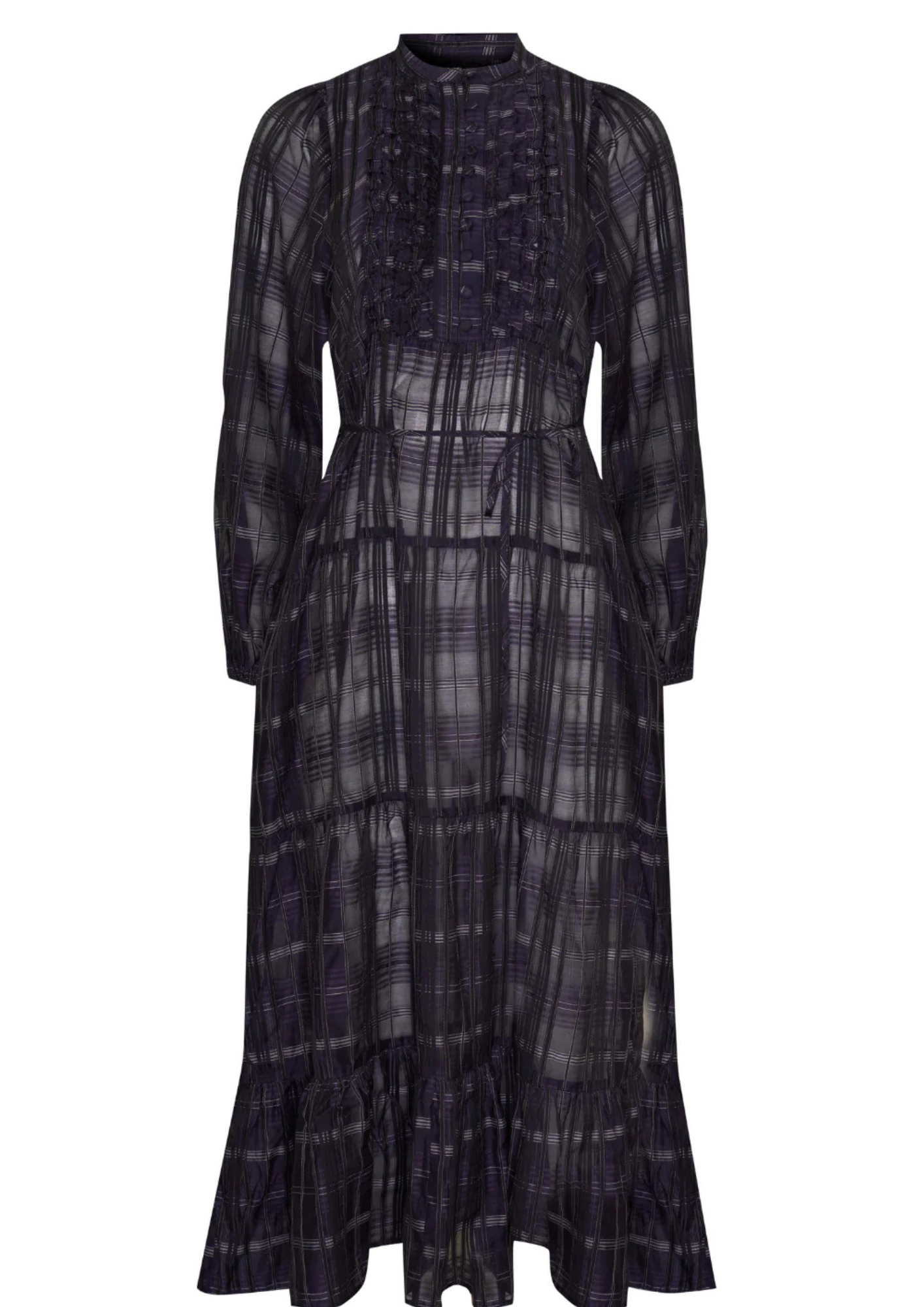 Zoe Kratzmann Zeal Dress - Ink Black Check