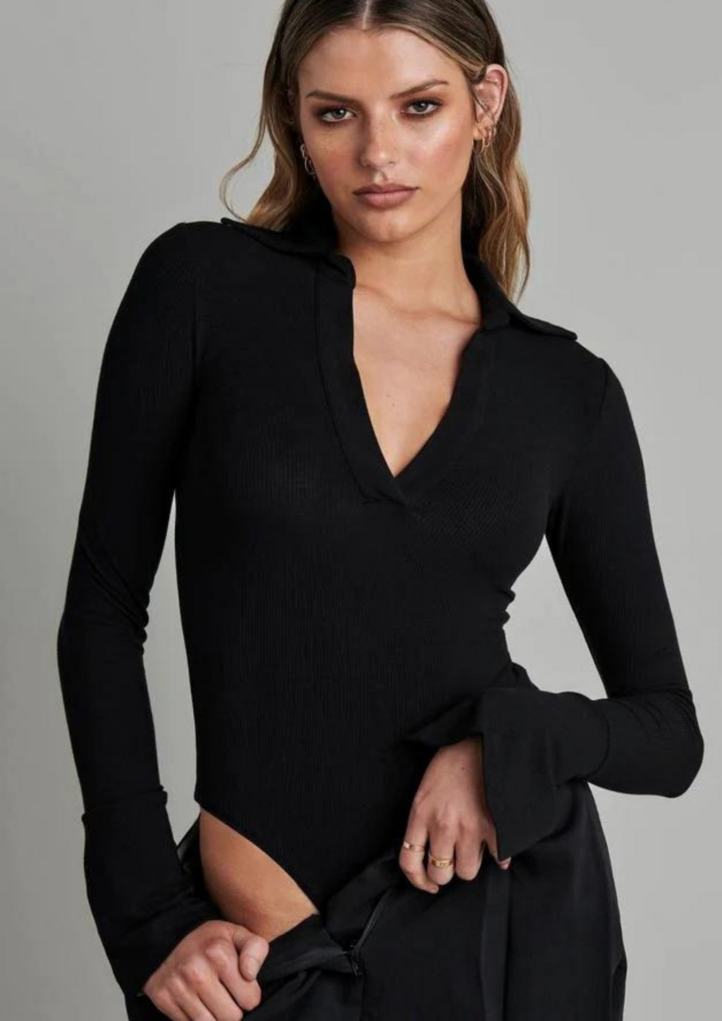 BAYSE - CELINE Bodysuit Black