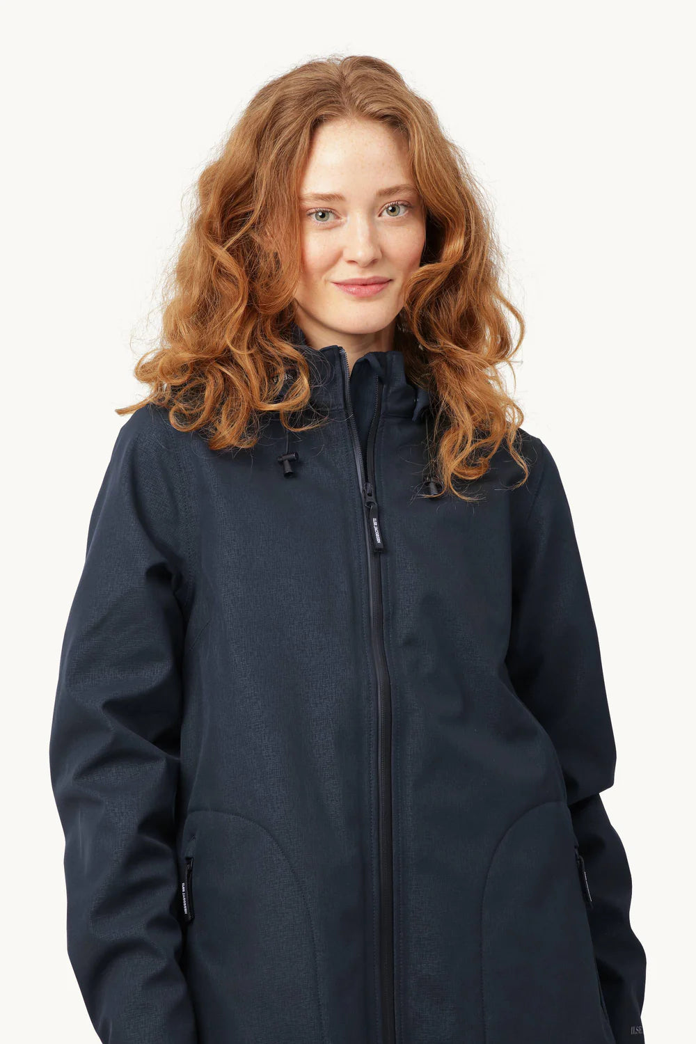 ILSE JACOBSEN - Softshell Rain Coat Aline - Dark Indigo
