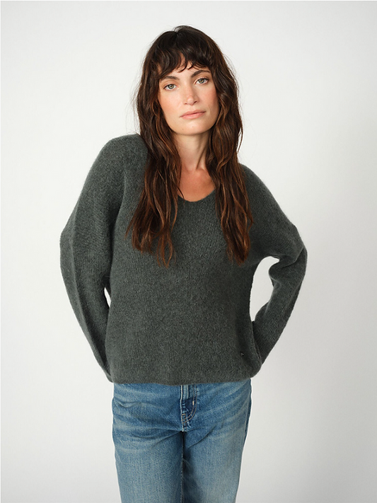 Mos Mosh MMThora V-neck Knit - Urban Chic