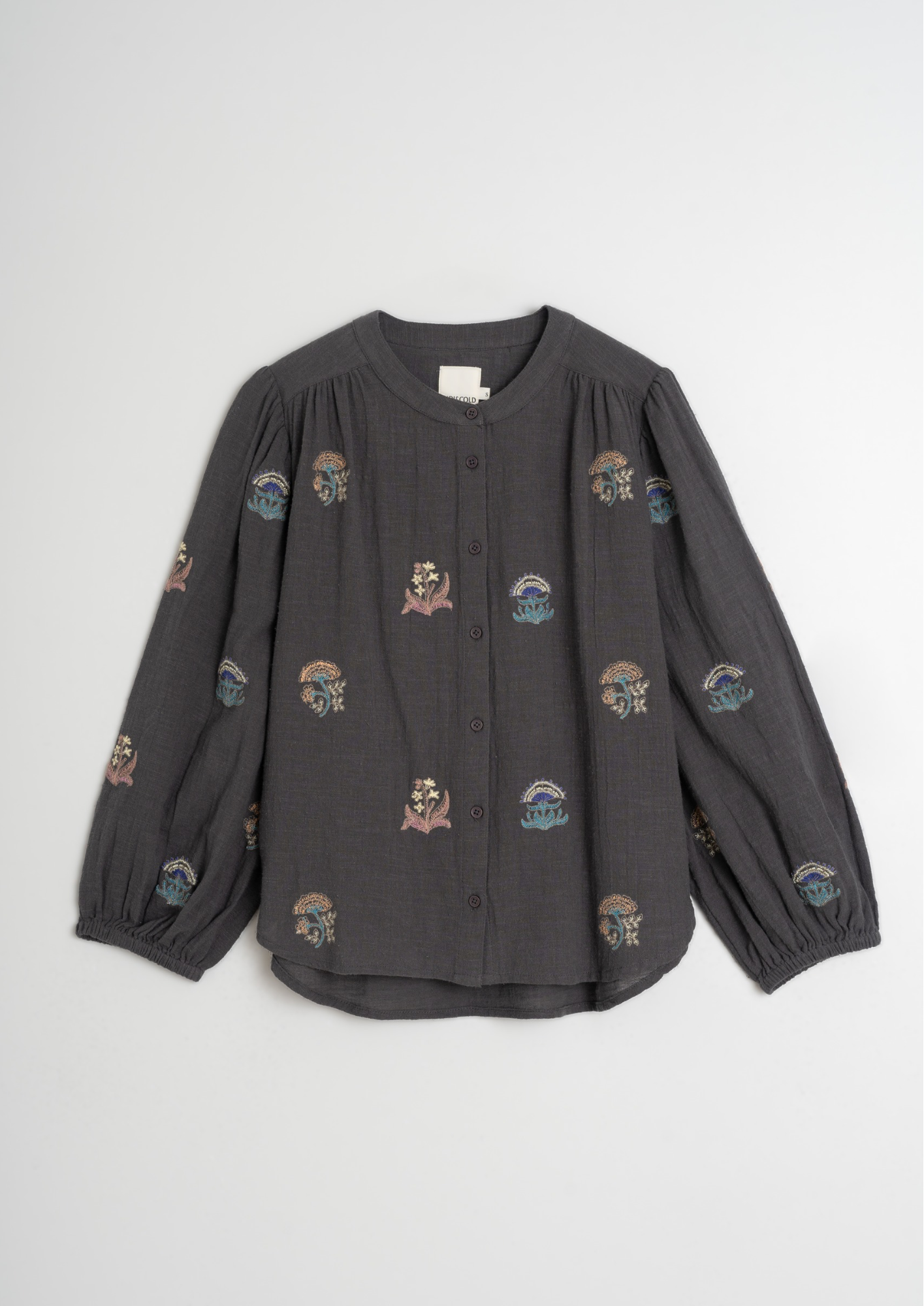 Indi & Cold Multi-Color Embroidered Shirt
