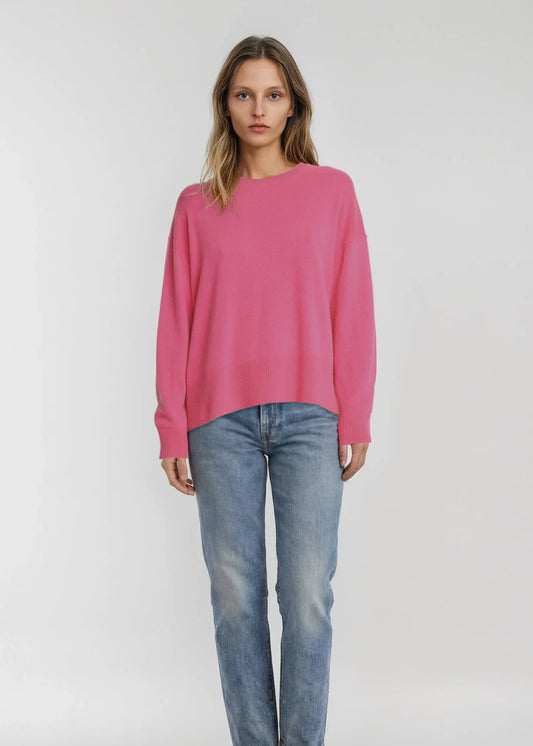 Alete Threads - Tiber Casual Crew - Hot Pink