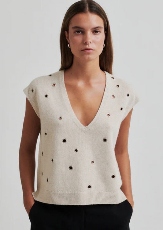 Second Female Camra Knit Vest - Summer Sand