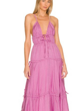 Sabina Musayev Primavera Maxi Dress - Pink