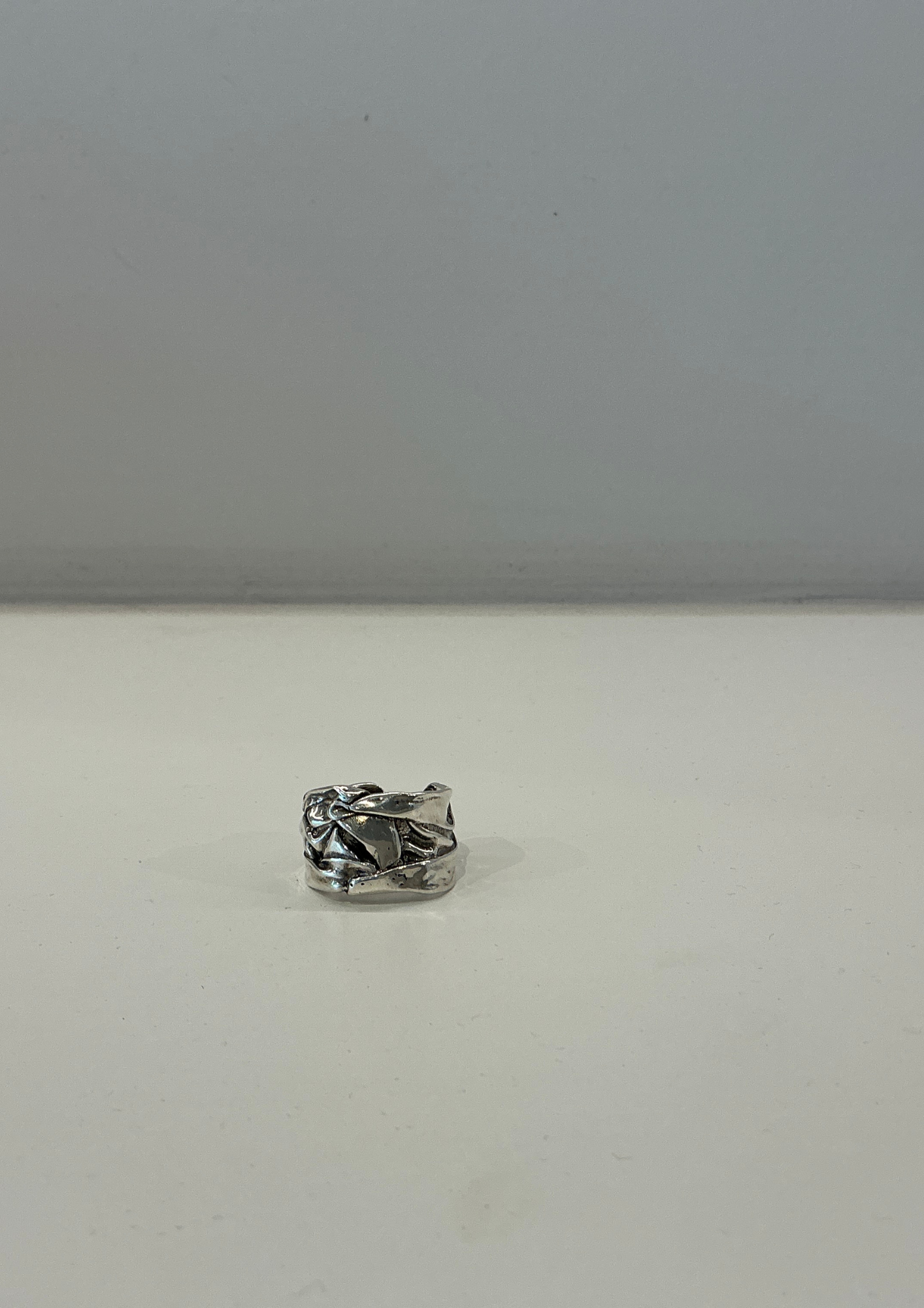 Steel Knotted Ring