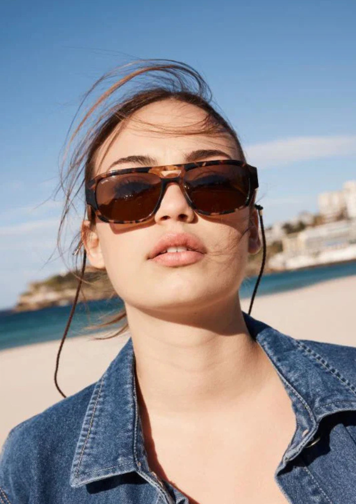 Sito Shades Atlas Pebble Tort Brown Polarised