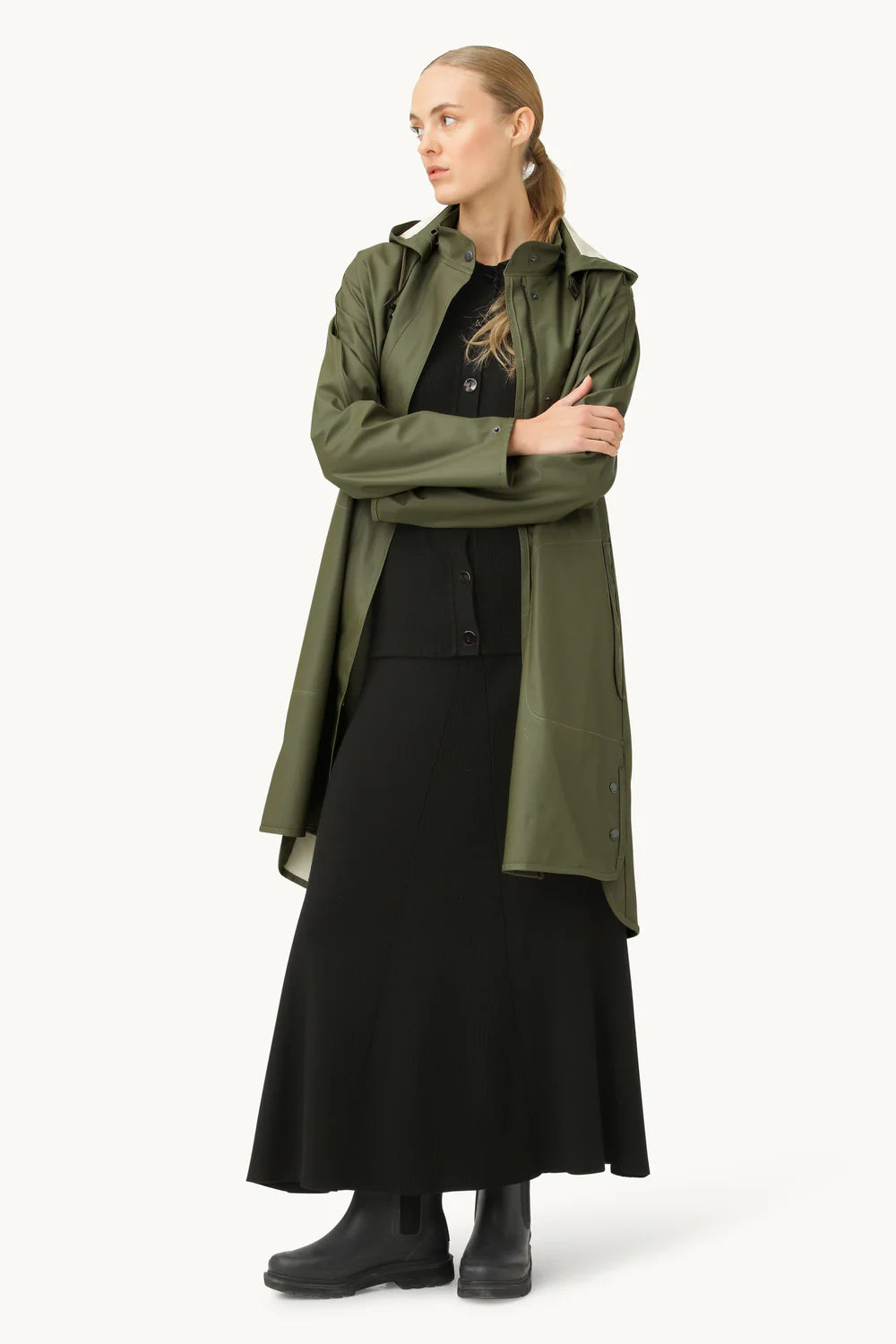 ILSE JACOBSEN - Rain Jacket - Army