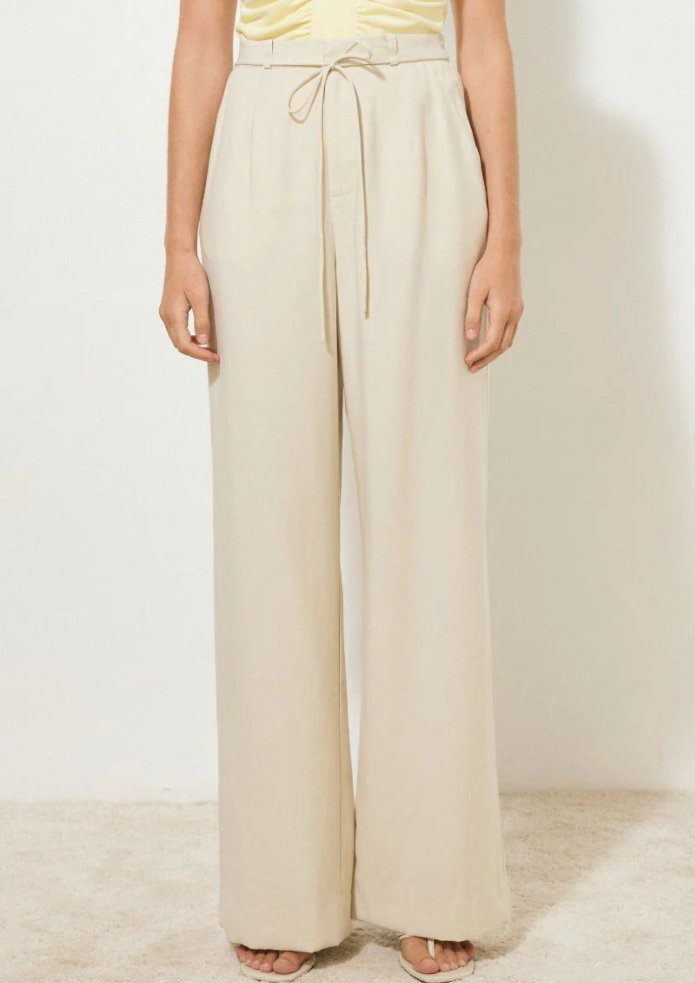MON RENN Ritual Pant - Natural
