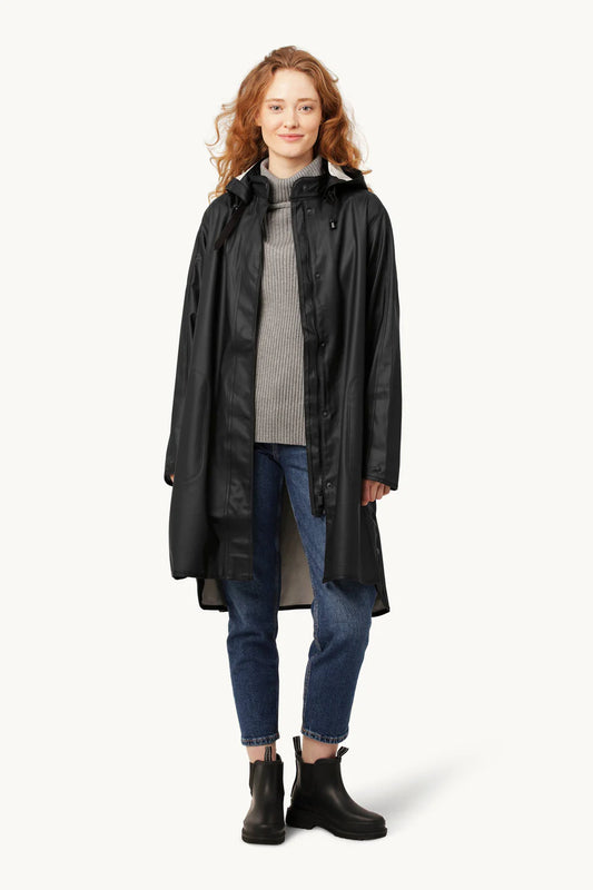 ILSE JACOBSEN - Rain Jacket - Black