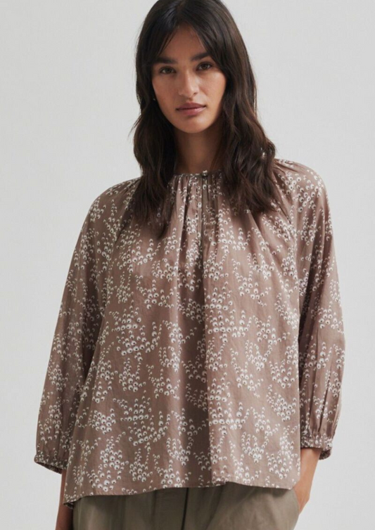 Second Female Sierra Blouse - Fossil