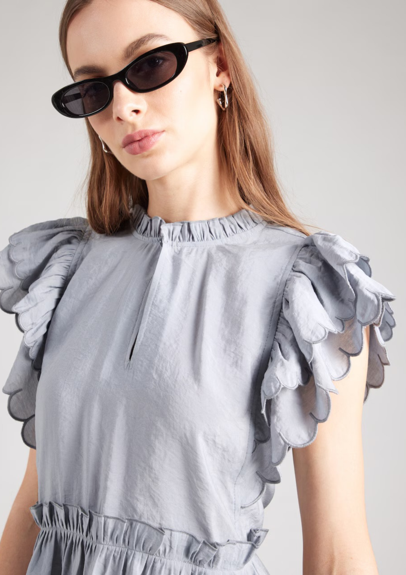 Second Female Terra Frill Blouse - Tradewinds