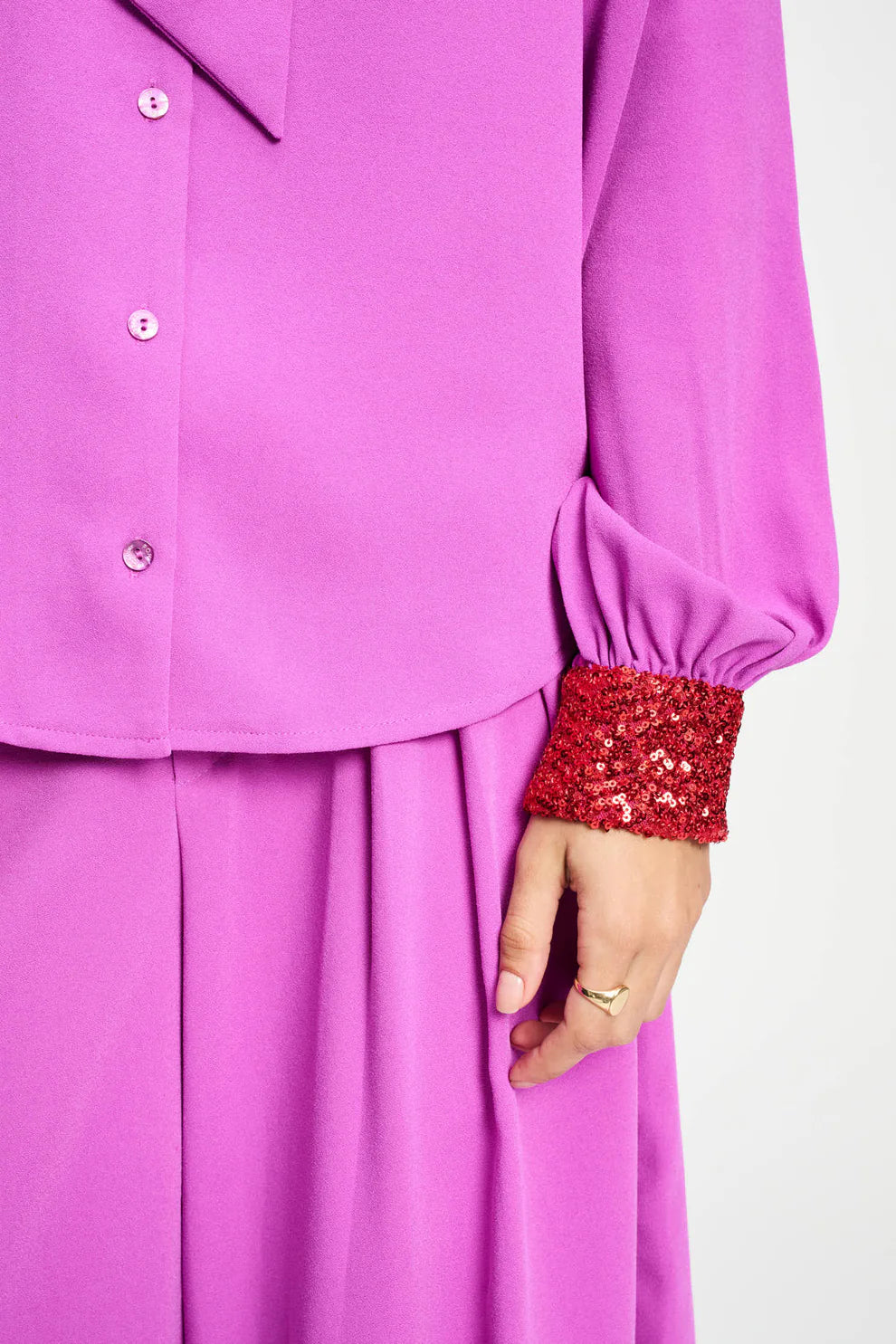 POM Amsterdam - Bow Blouse - SP9380