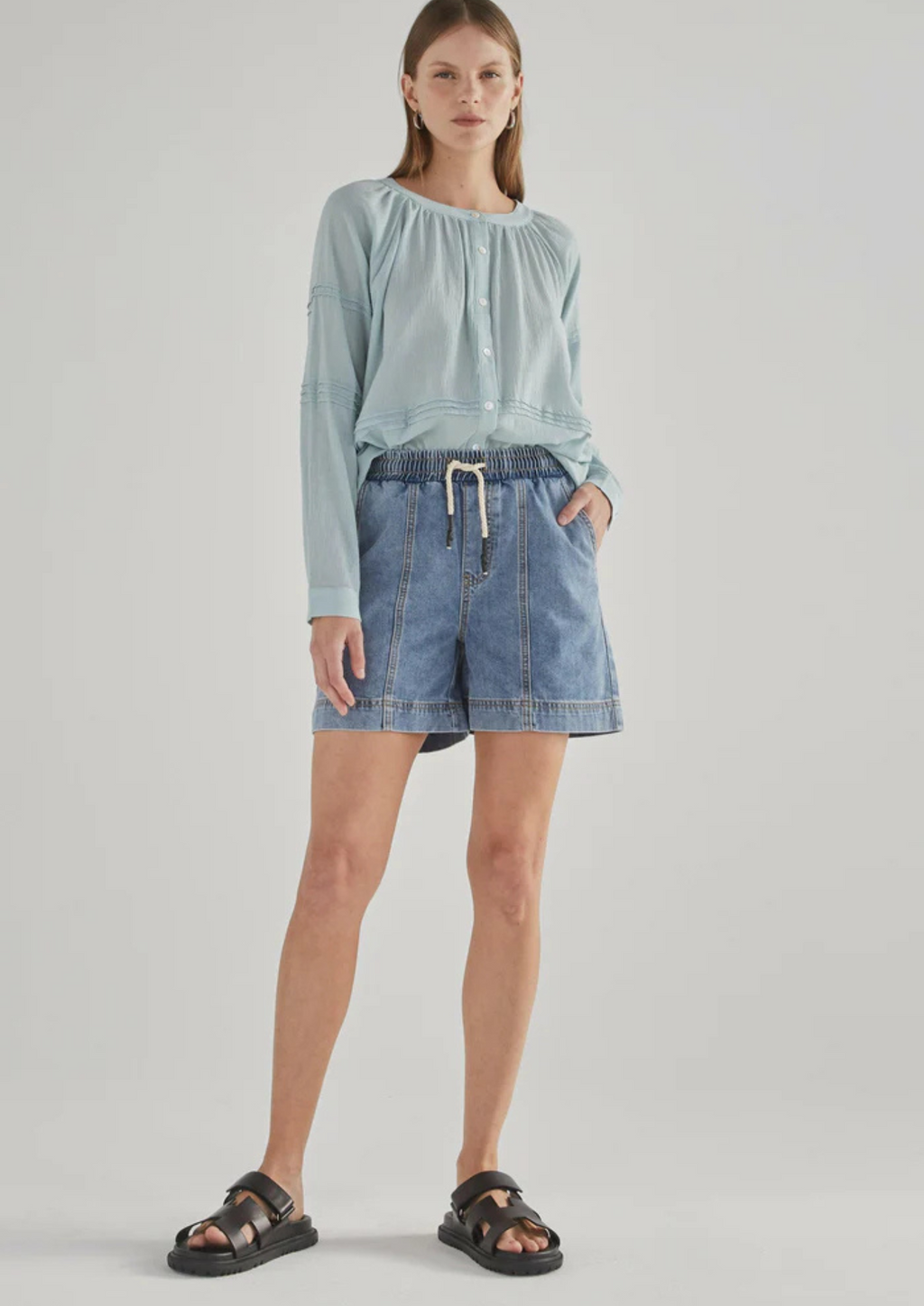 Dricoper - Frida Denim Shorts Rodeo Blue