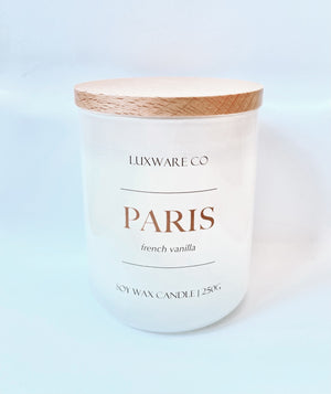 Luxeware Co Medium Candle Paris