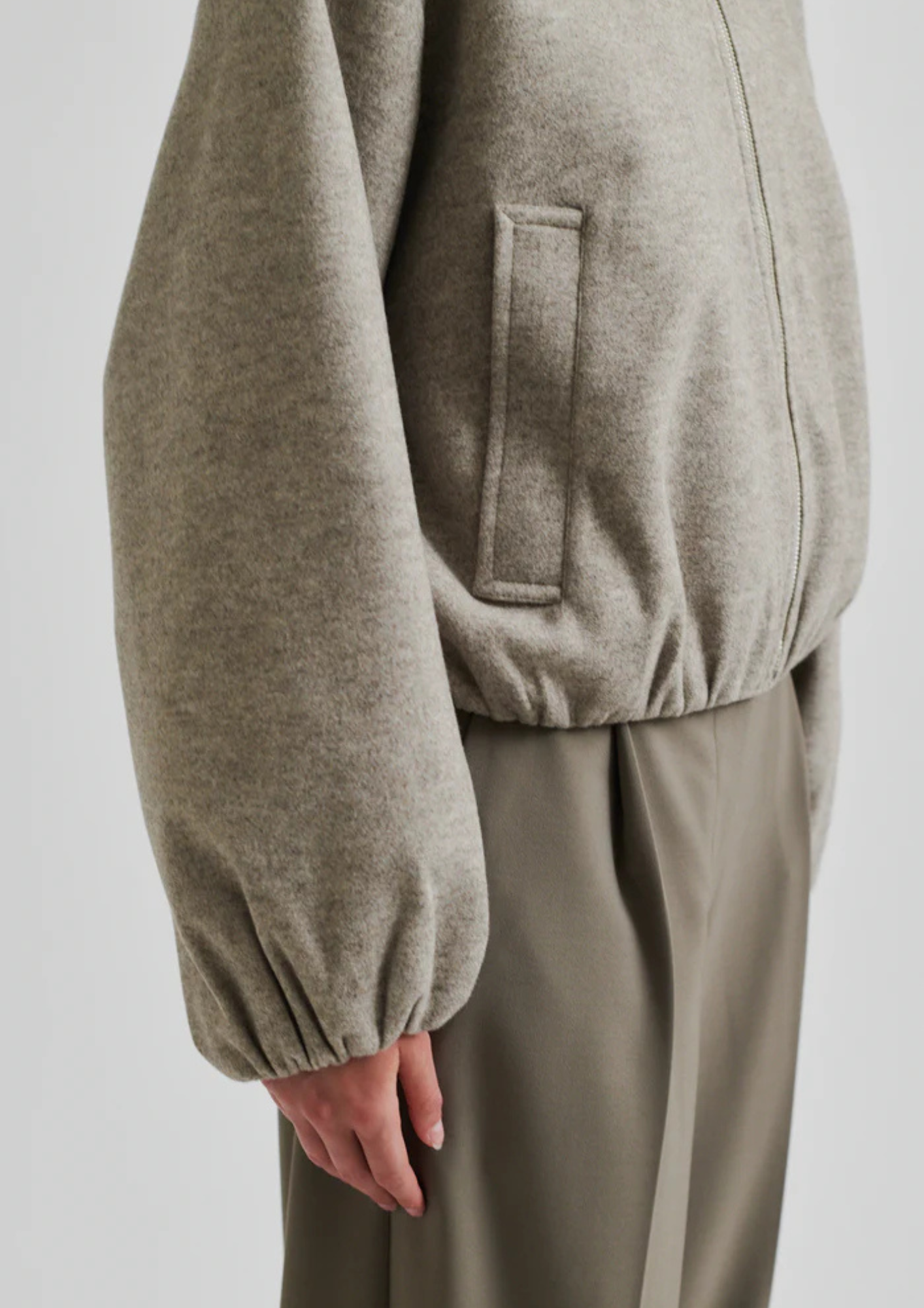 Second Female Dex Jacket - Beige Melange