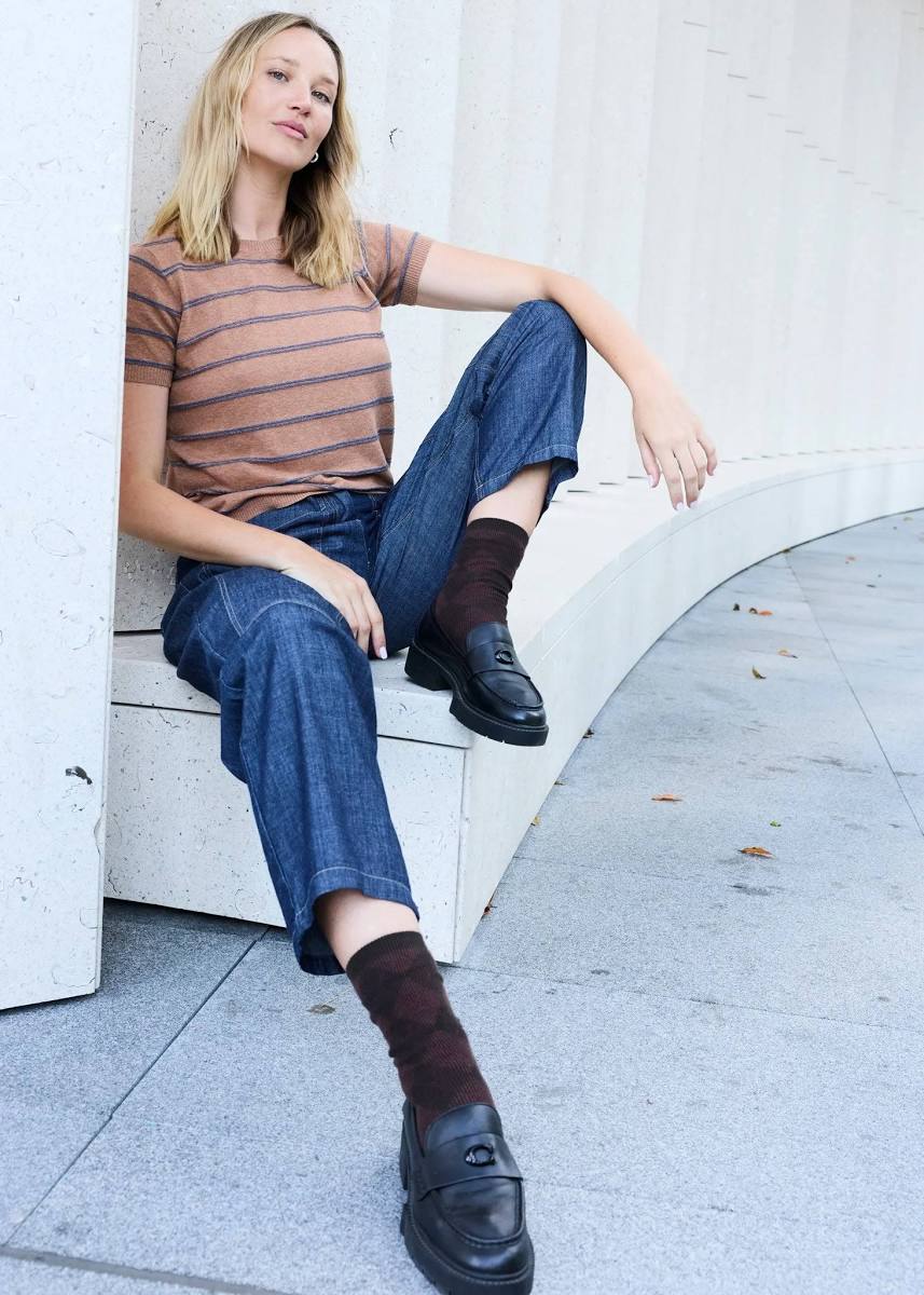 POL - Sable Striped Tee