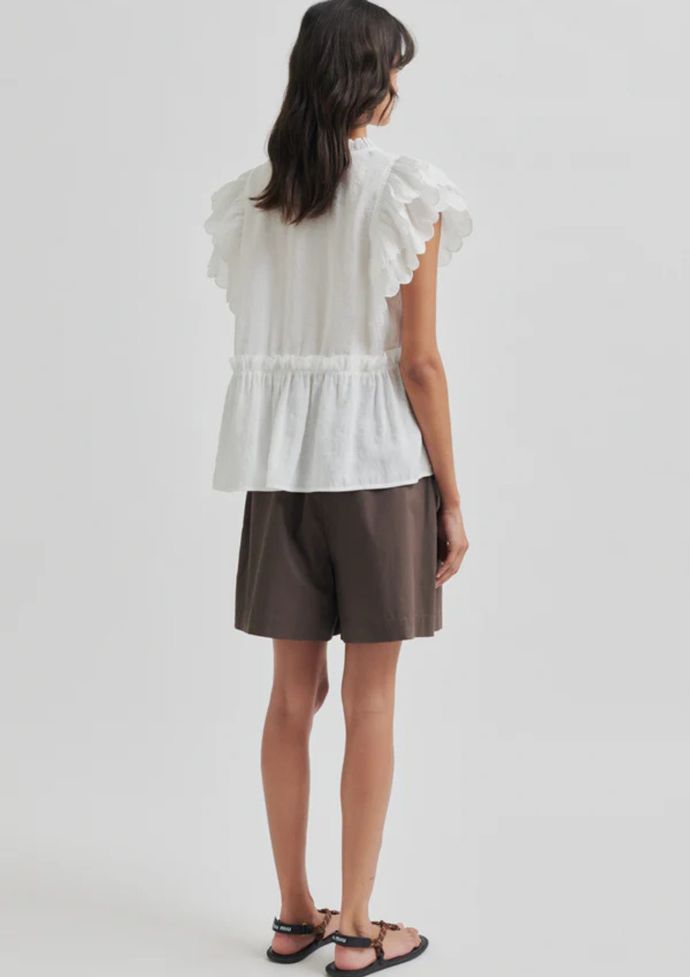 Second Female Terra Frill Blouse - Tradewinds