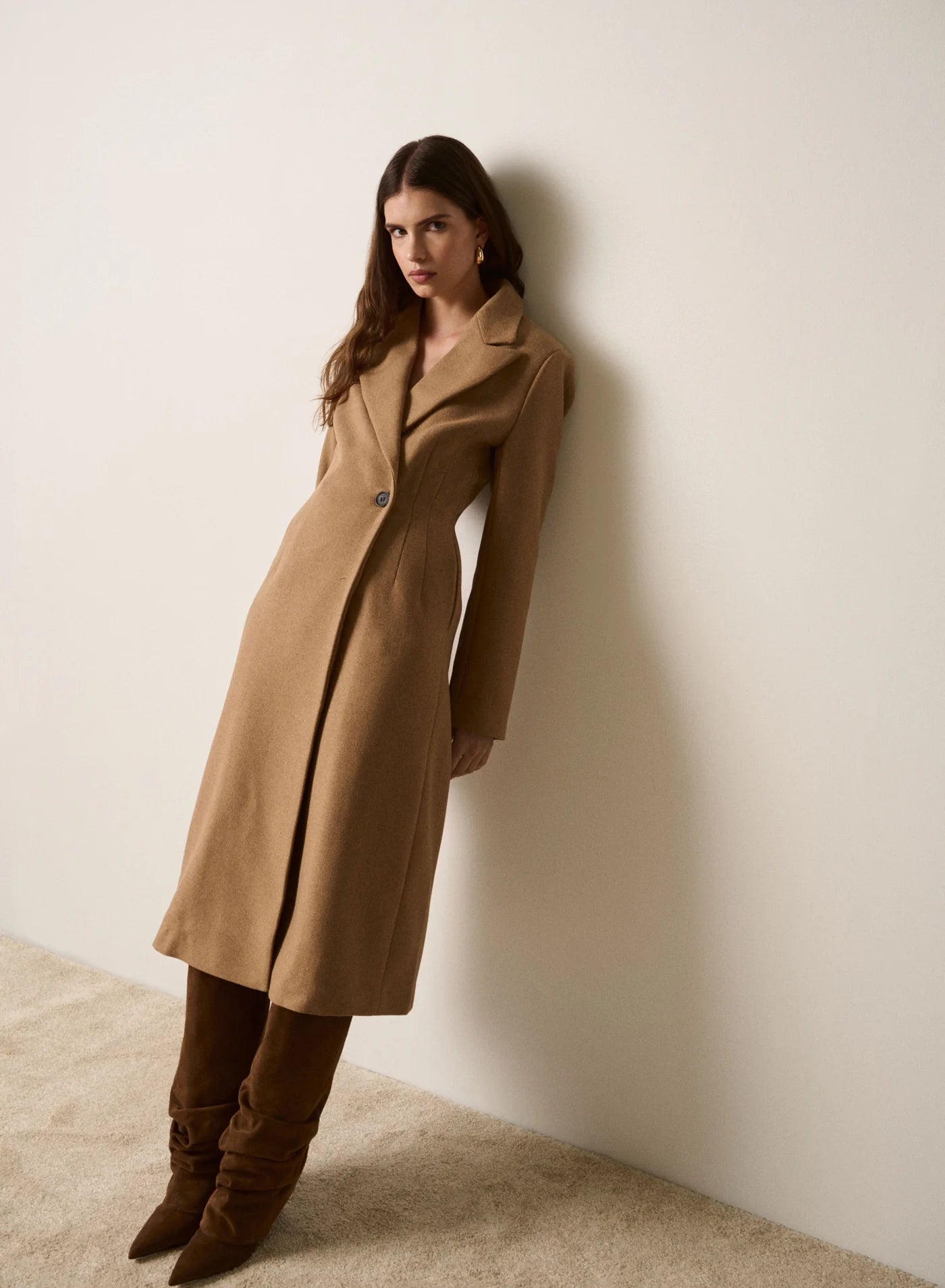 Esmaee Eternal Coat - Camel