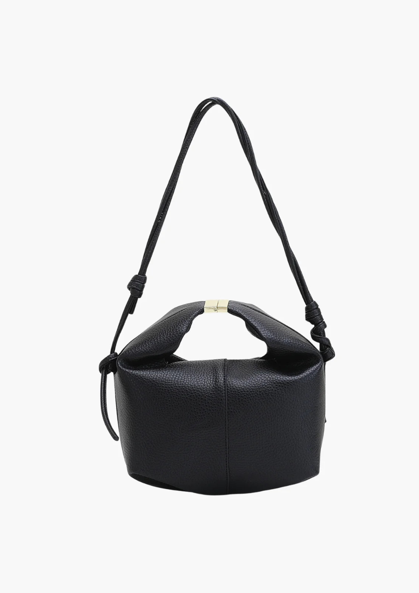 L’ora D’oro - PV Cross body - Black and Gold