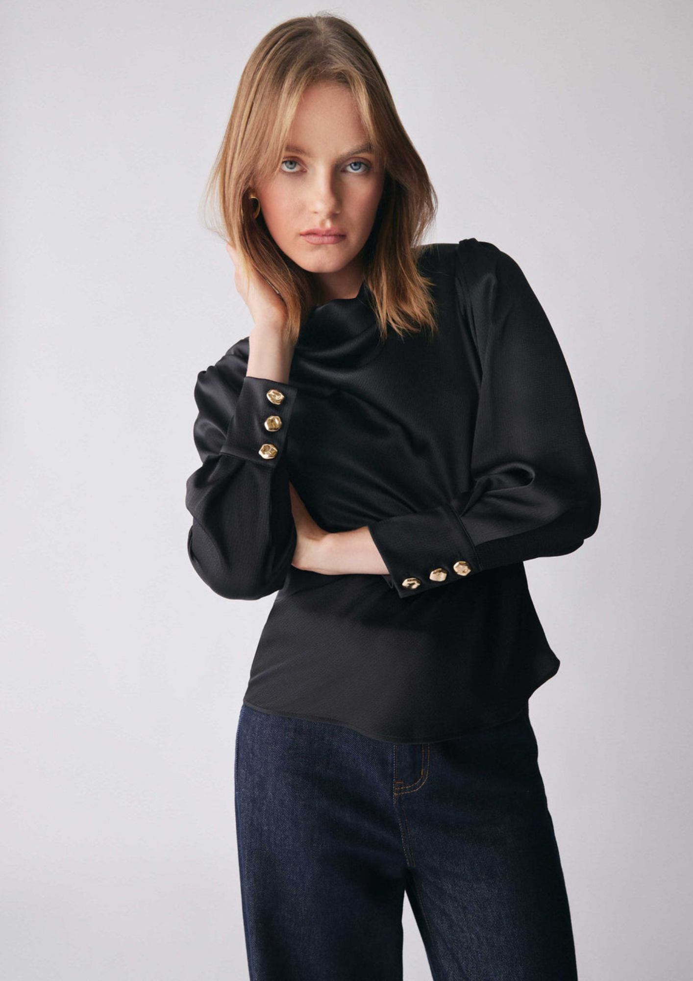Esmaee - Satelite Blouse Black