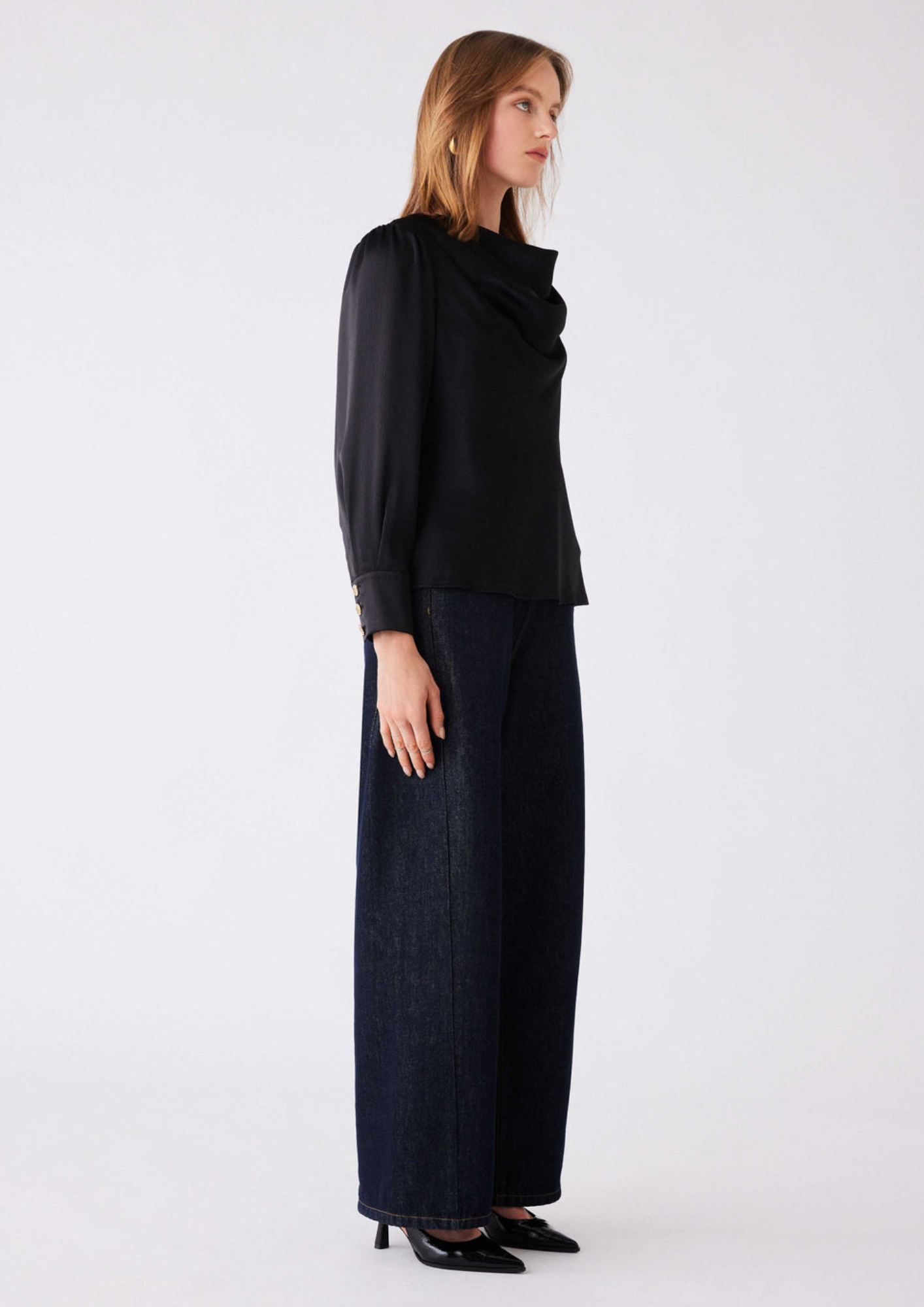 Esmaee - Satelite Blouse Black