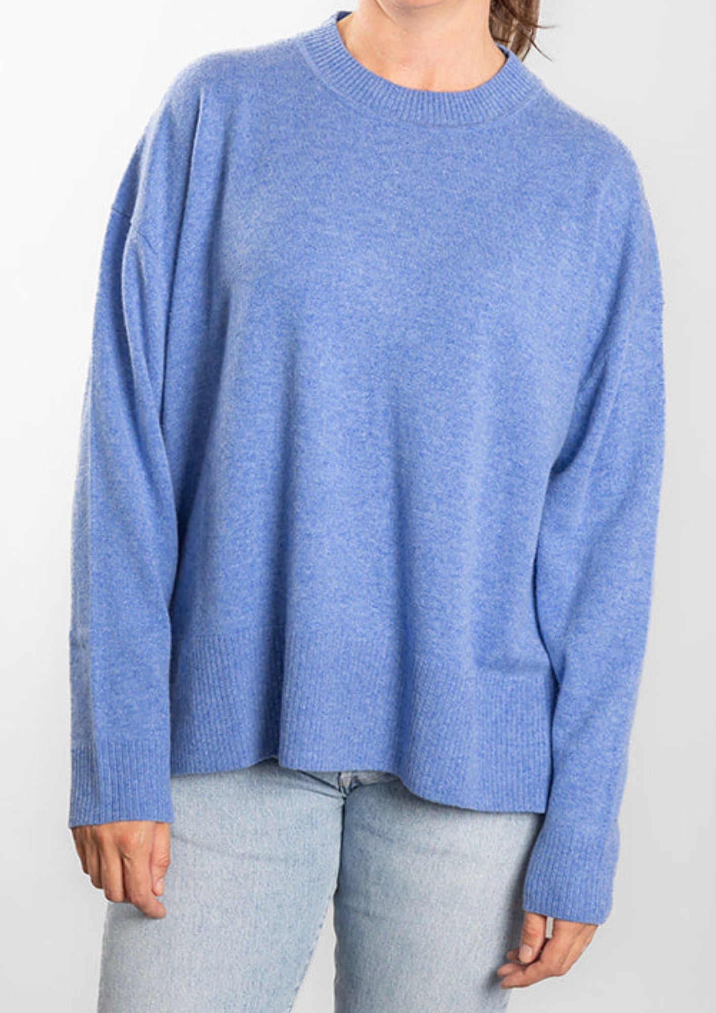 Bow & Arrow - Crew Neck Jumper Blue