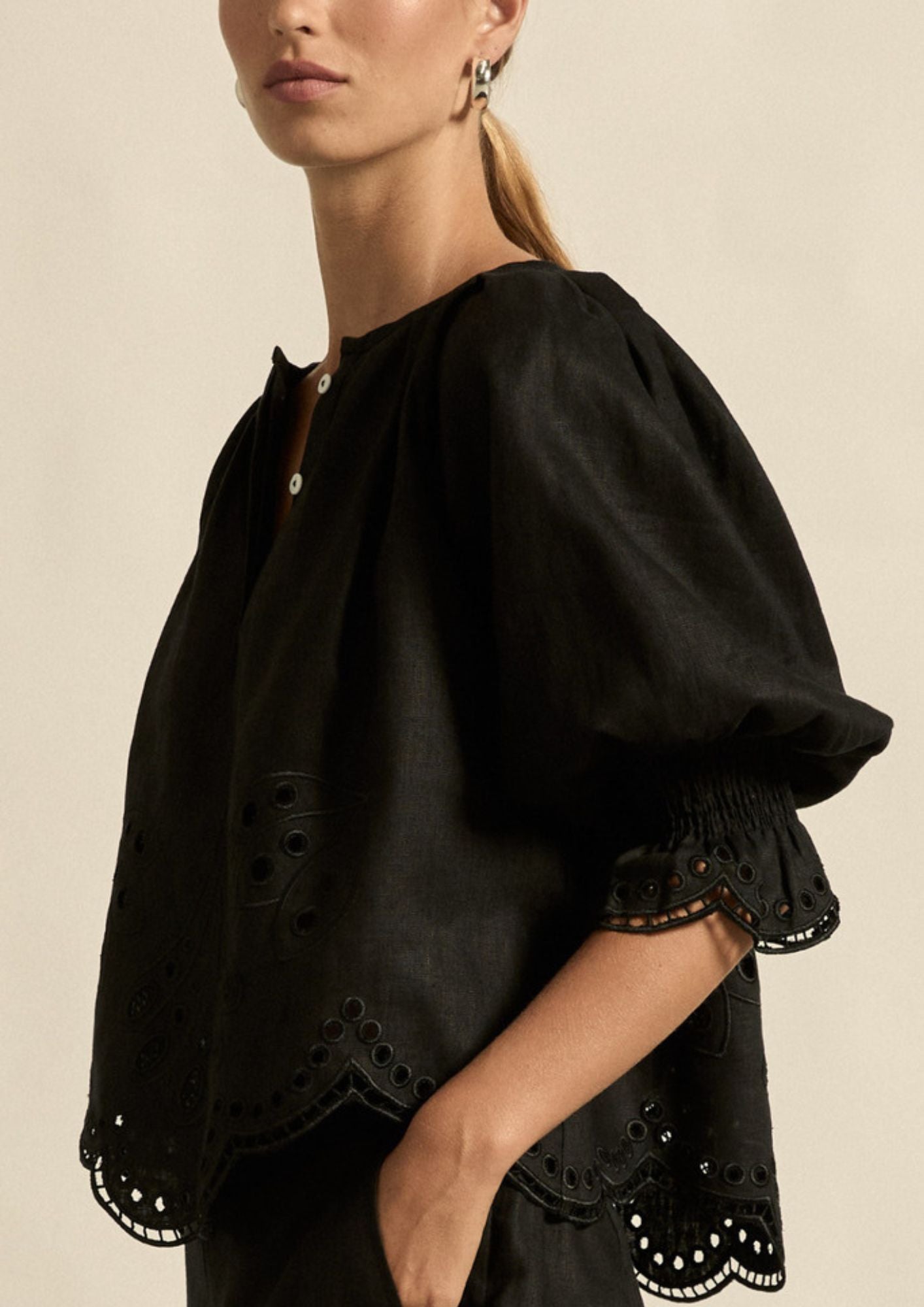 Zoe Kratzmann Dawn Top - Black