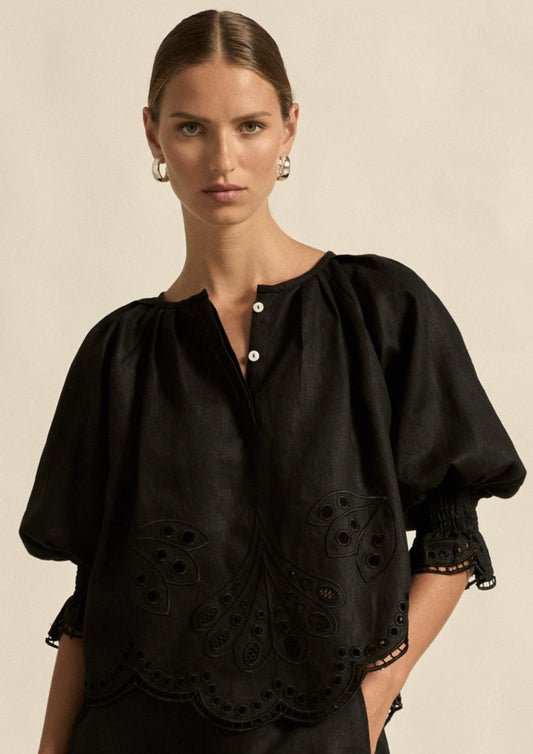 Zoe Kratzmann Dawn Top - Black